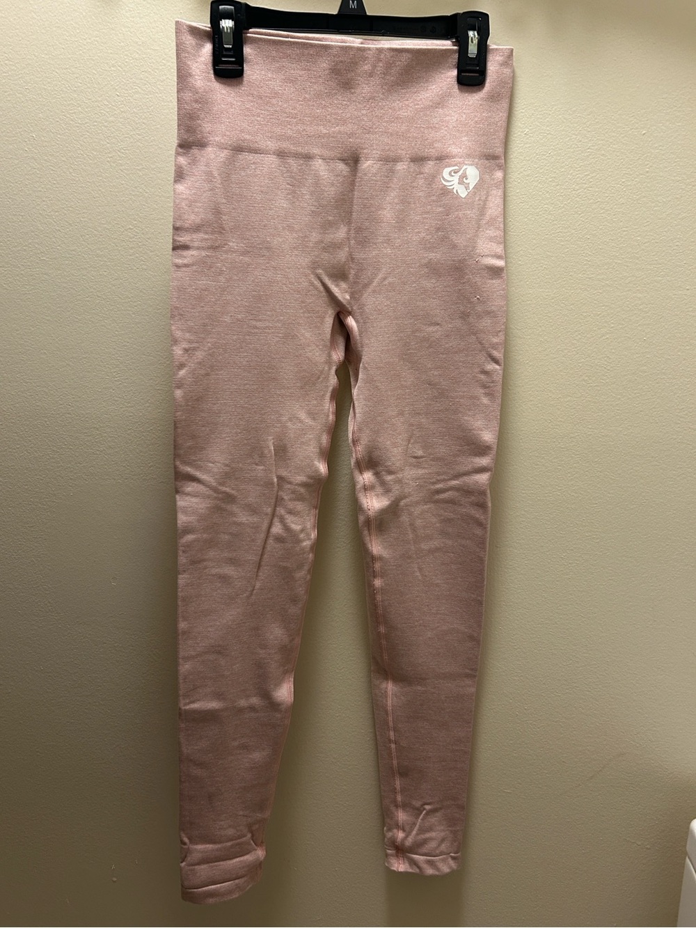 Woman’s High-Waist Pink Leggings